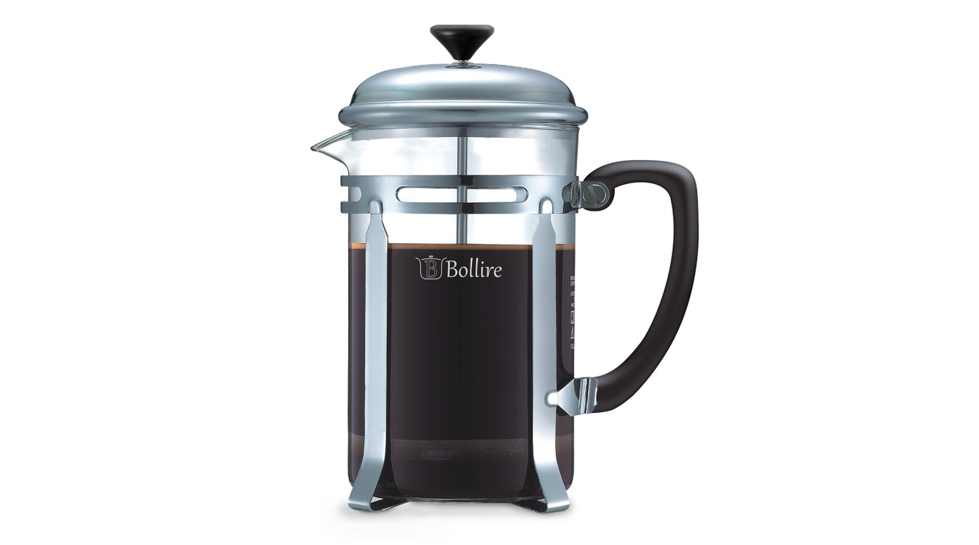 Kavinukas BOLLIRE French Press, sidabro sp., 1 l-0