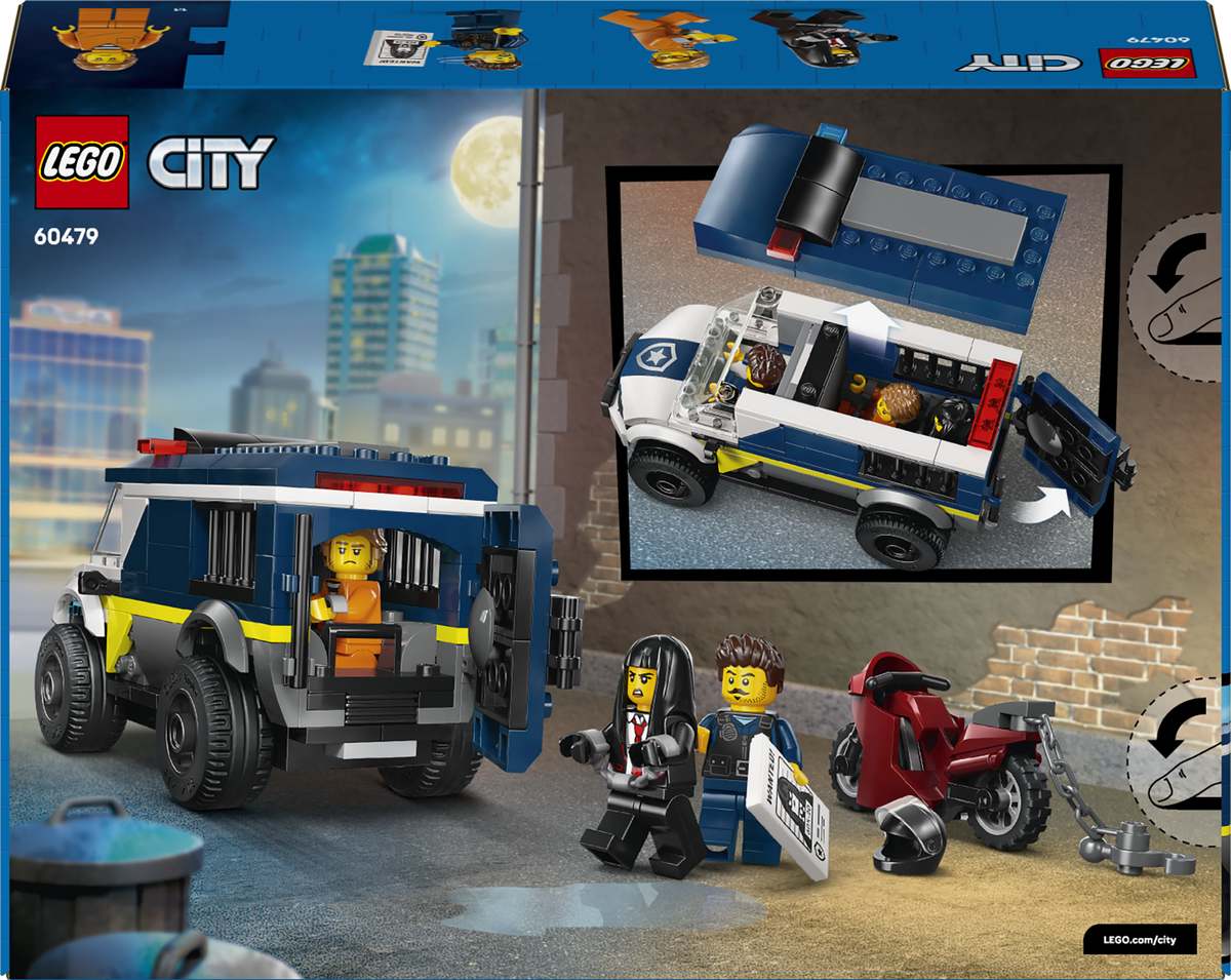 Konstruktorius LEGO City Police Prisoner Transport Van - 2