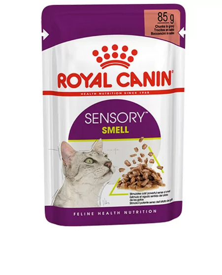 Konservuotas kačių ėdalas ROYAL CANIN Smell, su vištiena padaže, 1 vnt