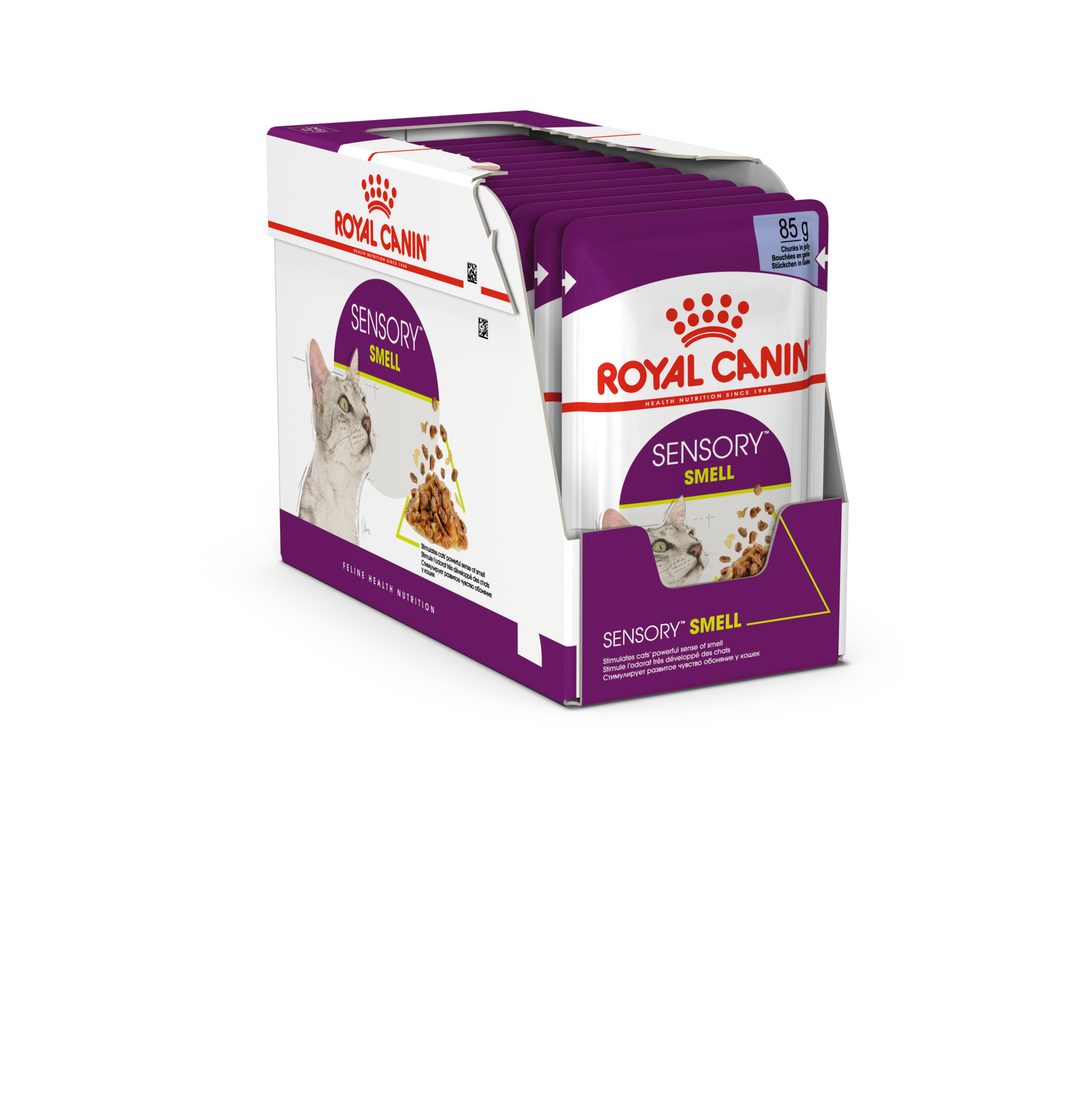 Konservuotas kačių ėdalas ROYAL CANIN Smell, su vištiena padaže, 1 vnt.-1