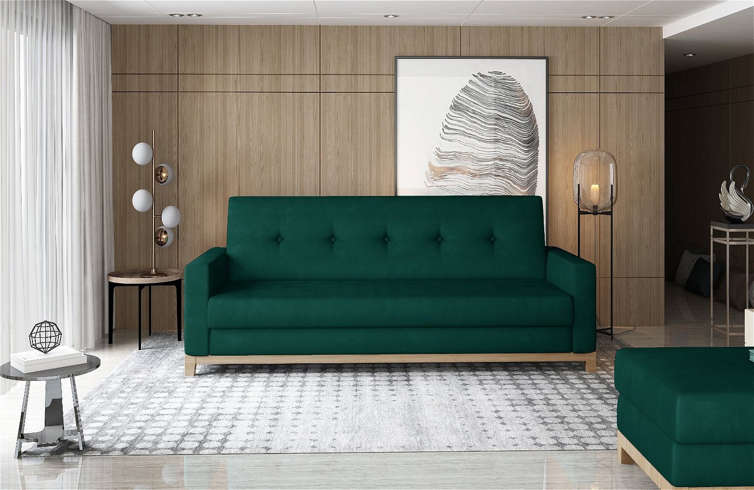 Sofa Selene, žalia