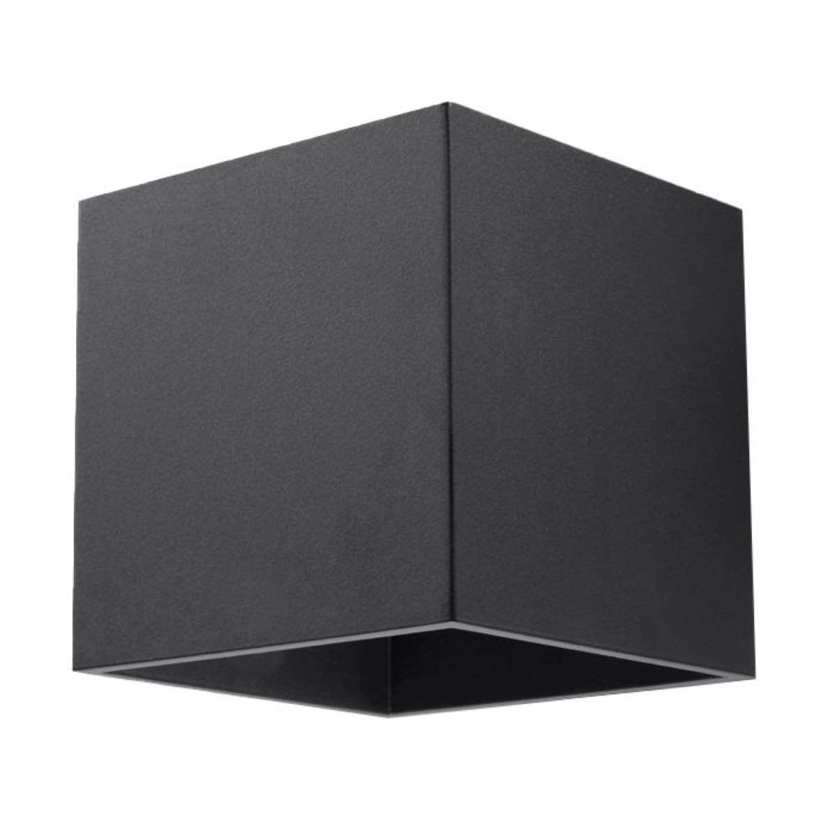 Sieninis šviestuvas SOLLUX QUAD 1 juodas, 40 W - 1