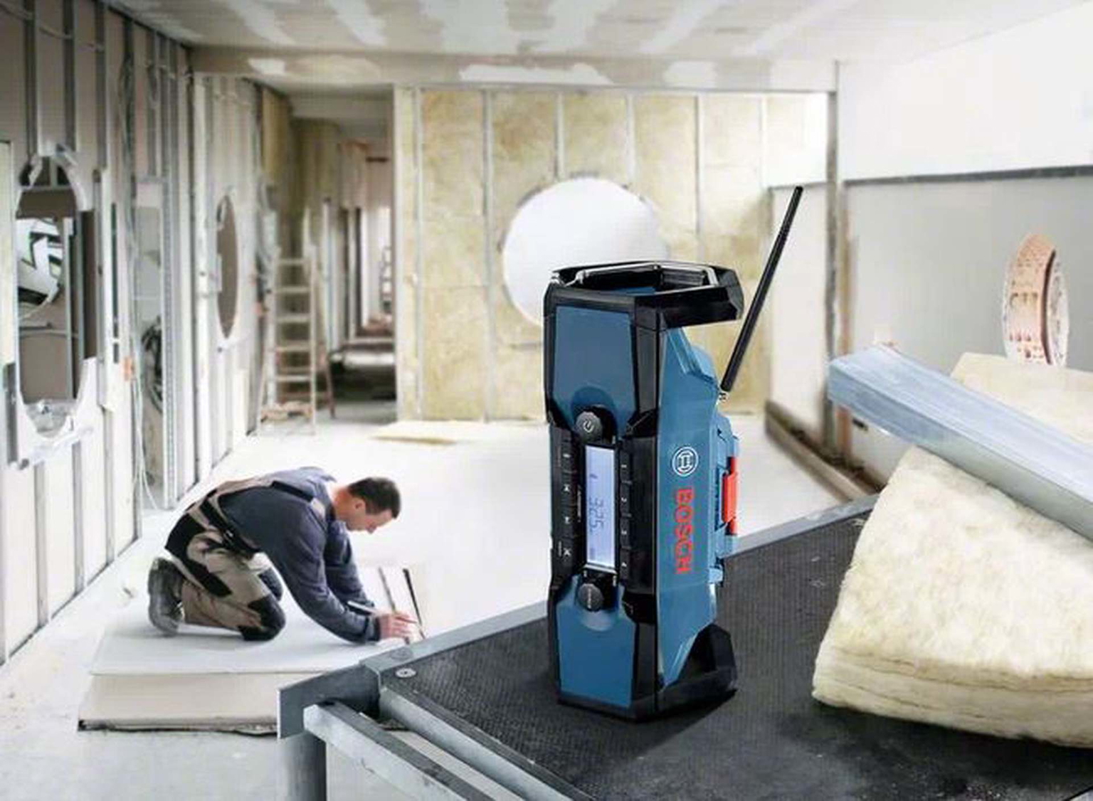 Radijas BOSCH GPB 18V-2 C Solo, 18 V, Bluetooth, be akumuliatoriaus - 3