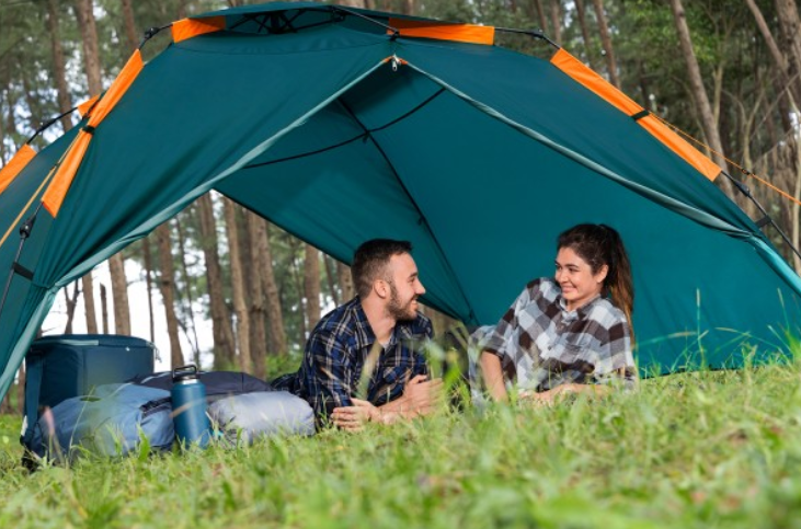 Keturvietė palapinė BESTWAY Zelt Alpine Dome, 350 x 240 x 138 cm-1
