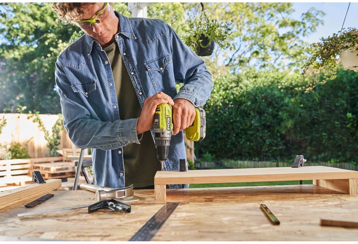 Akumuliatorinių įrankių komplektas RYOBI ONE+ R18CK2PJ-1X40S, 18 V, 4,0 Ah Li-ion, R18PD3 + R18JS - 4