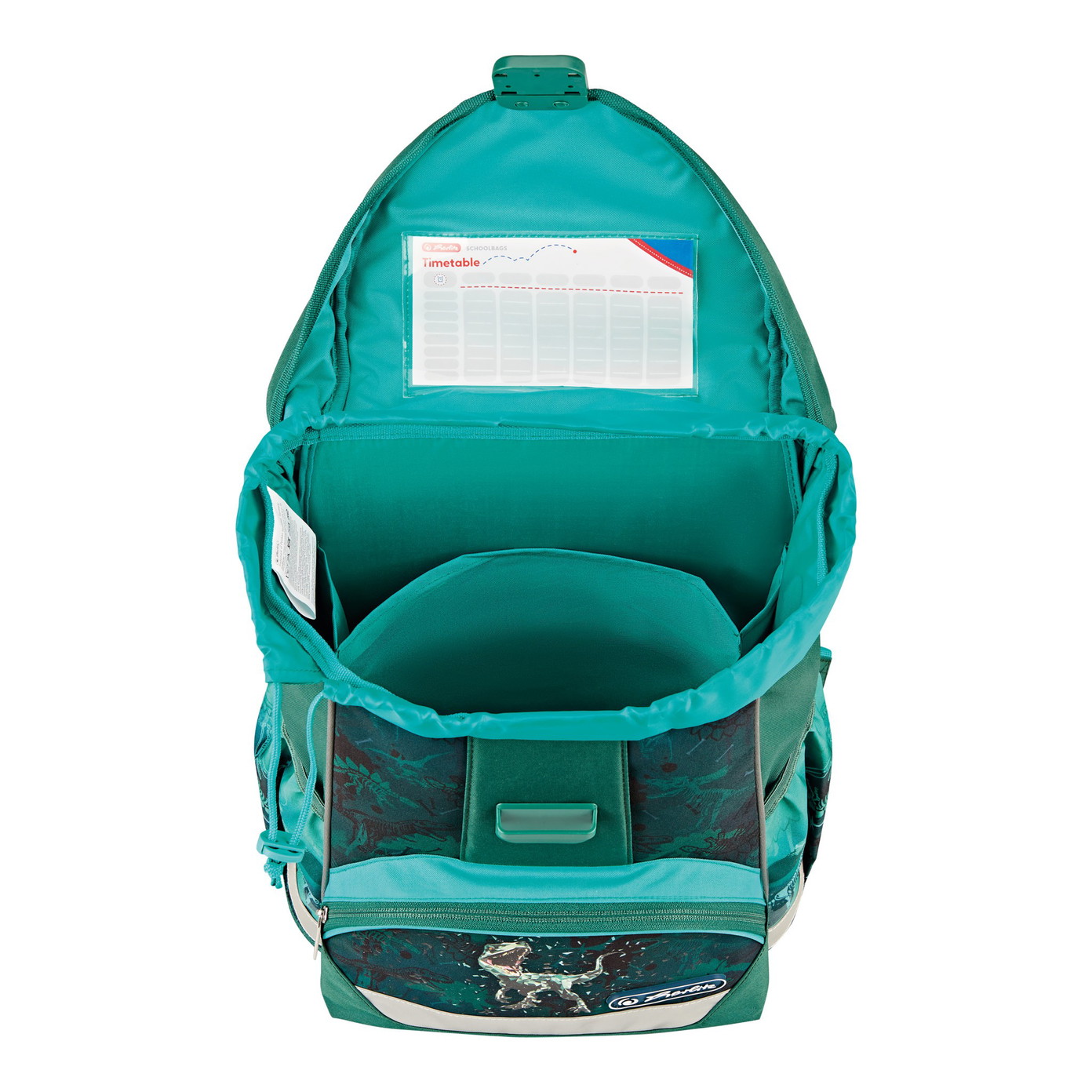 Kuprinė pradinukams Herlitz ULTRA LIGHT Green Rex su priedais - 6