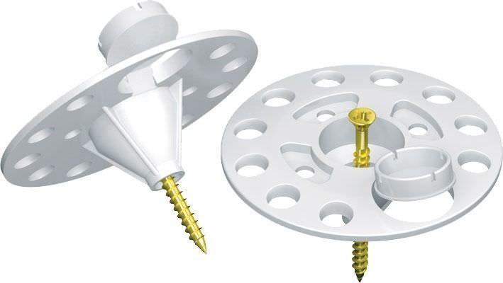 Prispaudžiamos poveržlės, skirti medinėms ir metalinėms konstrukcijoms, Ø60 mm, 200 vnt.-0