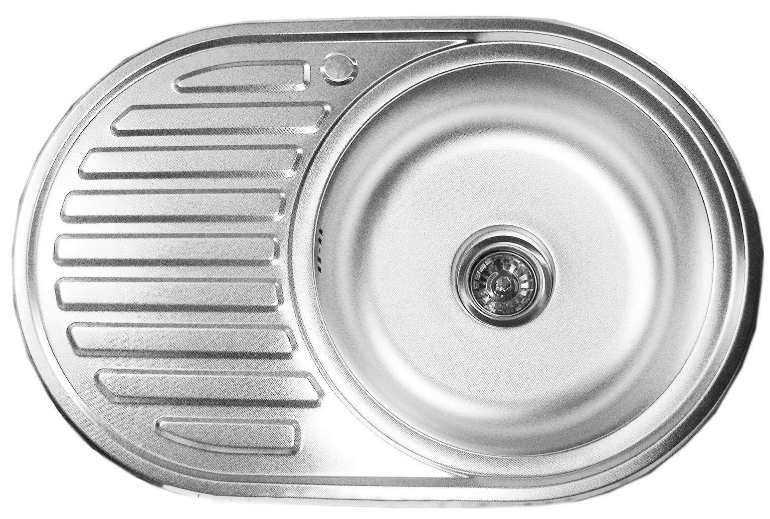 Nerūdijančio plieno plautuvė D7750PF SATIN, 770 x 500 x 160 mm