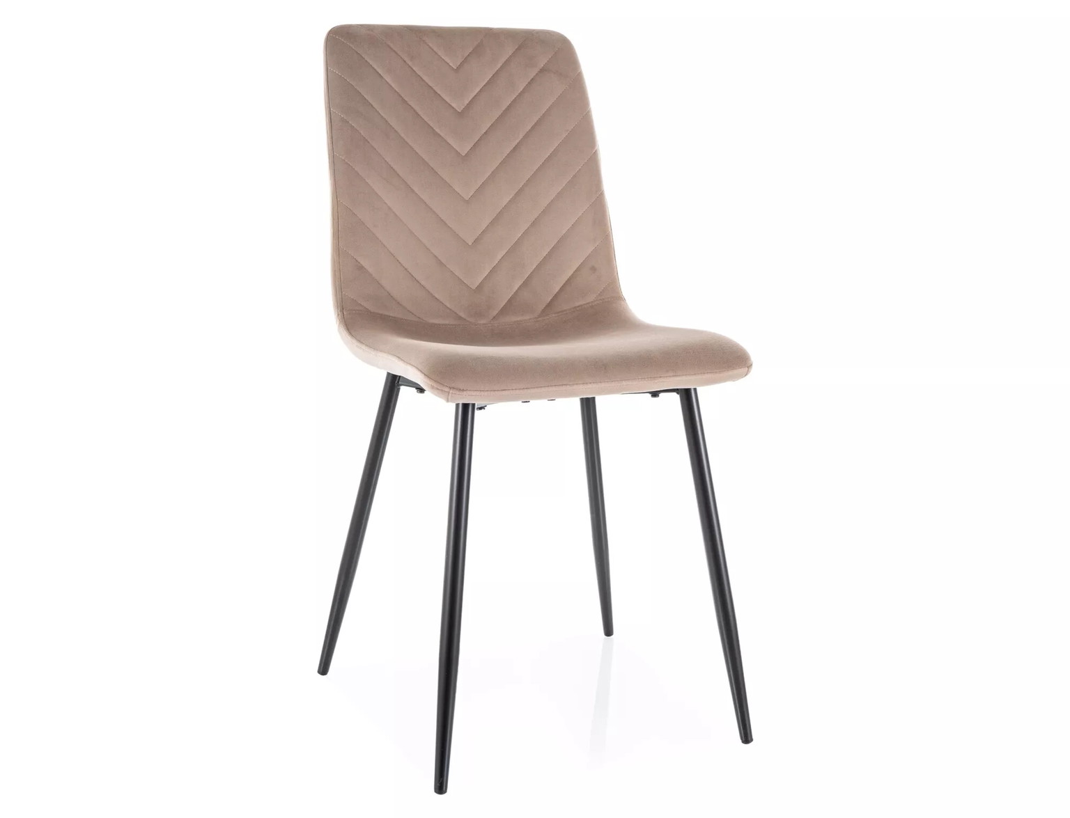Kėdė Daren Velvet, smėlio-0