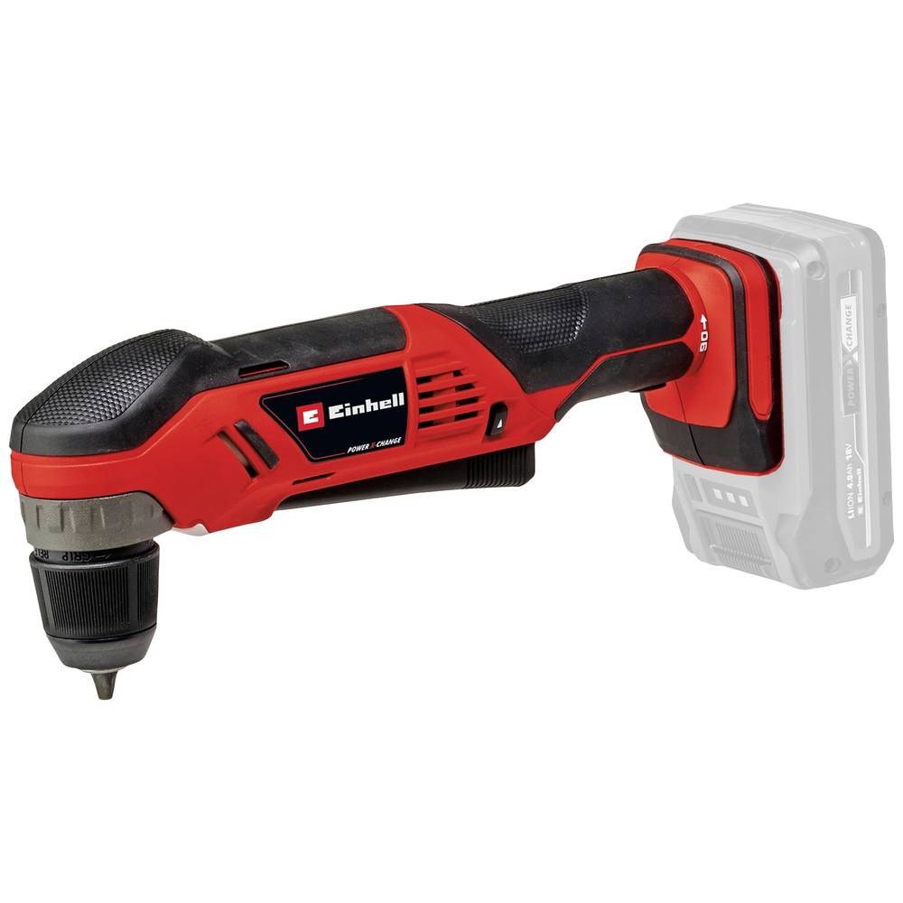 Akumuliatorinis kampinis gręžtuvas EINHELL TE-AD 18 Li-Solo, 18 V, 45 Nm, be akumuliatoriaus-0