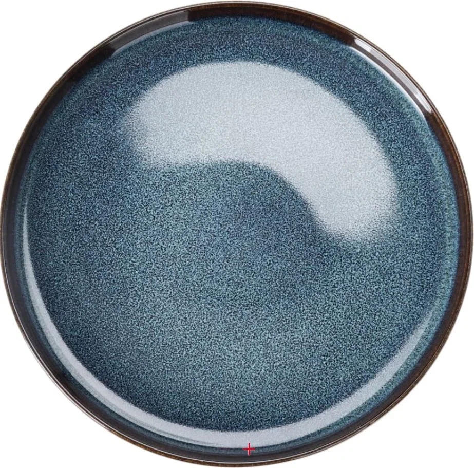 Pietų lėkštė STONEWARE GLAZE, mėlynos sp.,, 26 cm-0