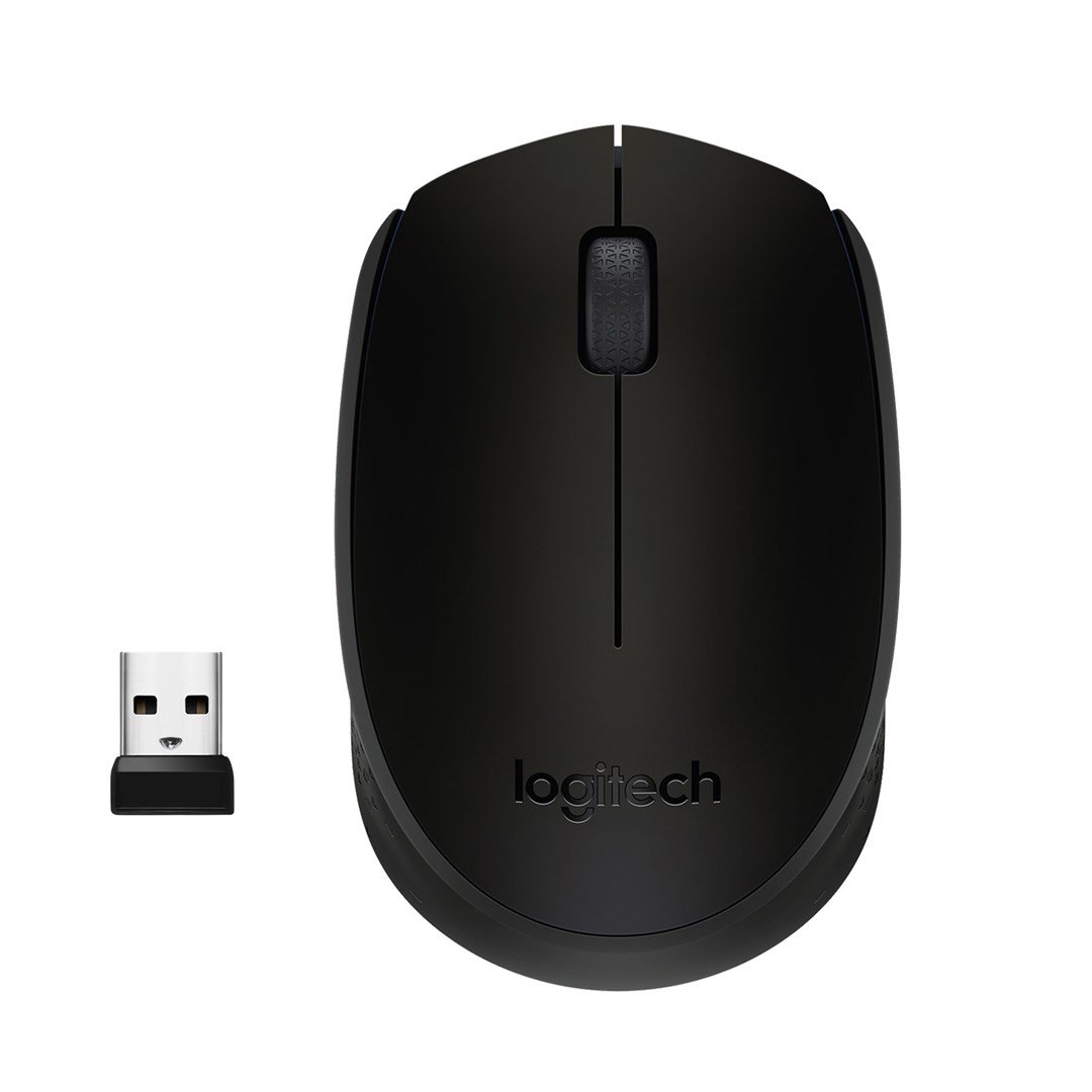 Kompiuterio pelė Logitech B170, juoda