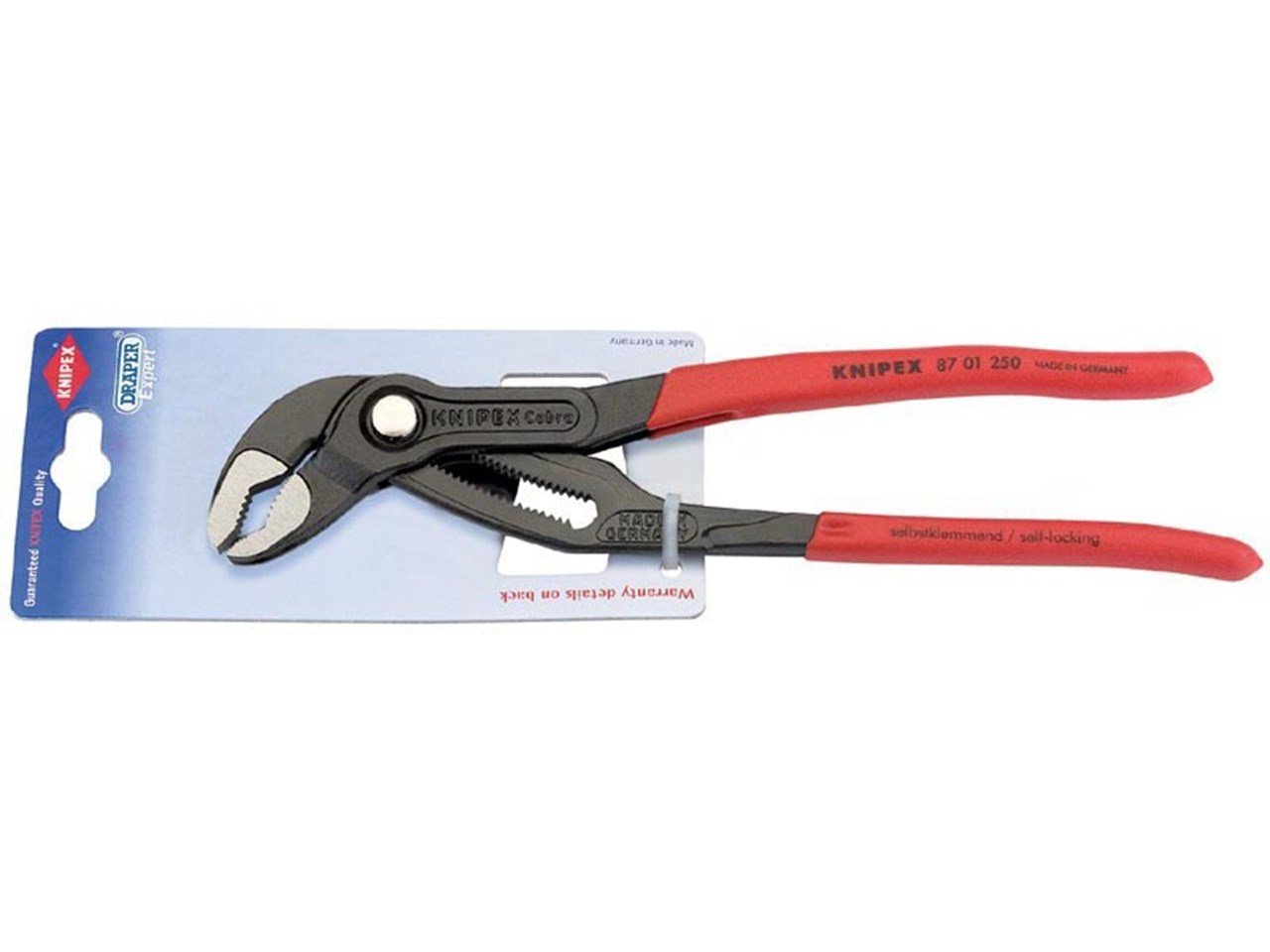 Replės KNIPEX COBRA 250 mm, D50 mm-0