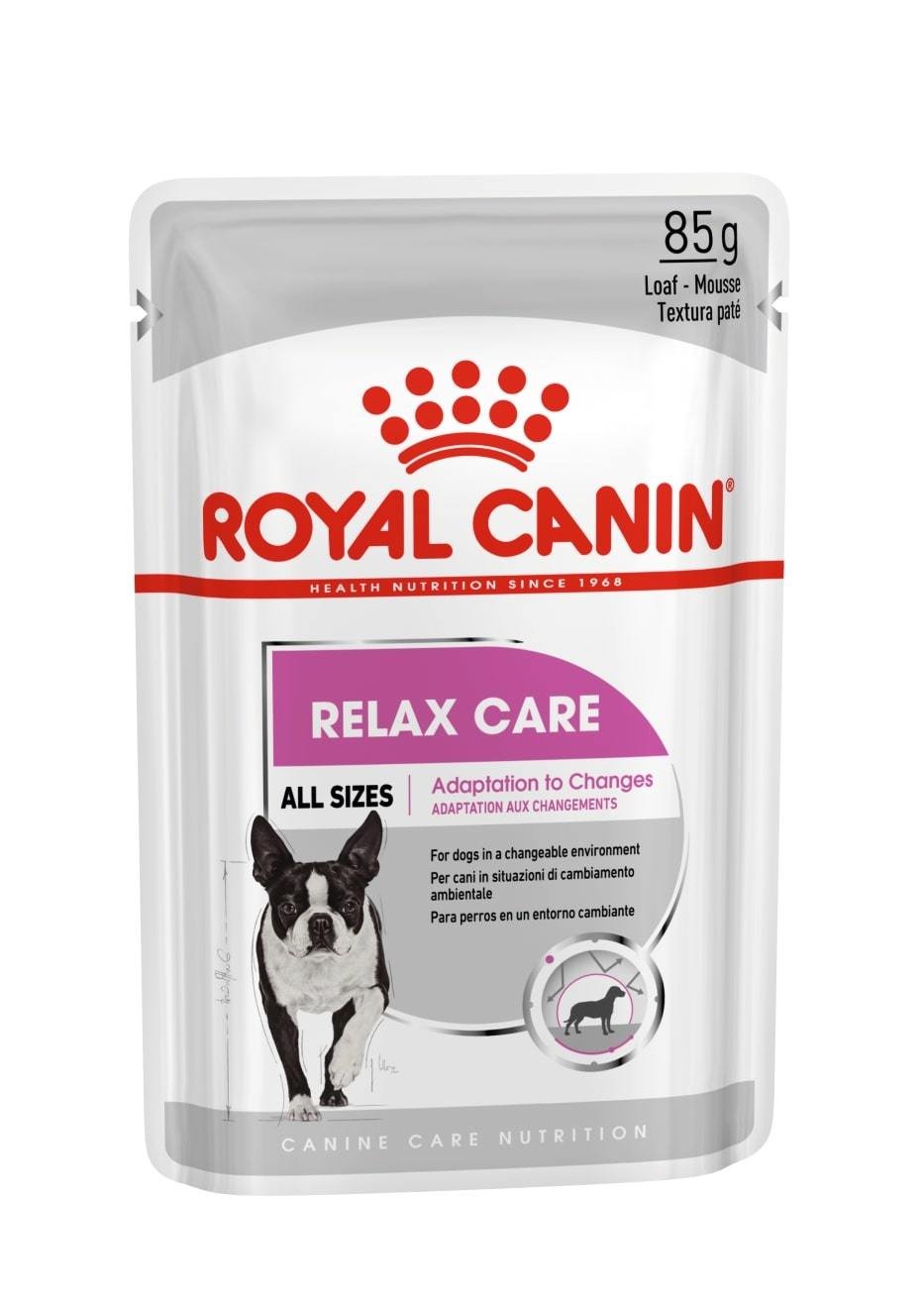 Konservuotas šunų ėdalas ROYAL CANIN RELAX LOAF, 85 g, 12 vnt.