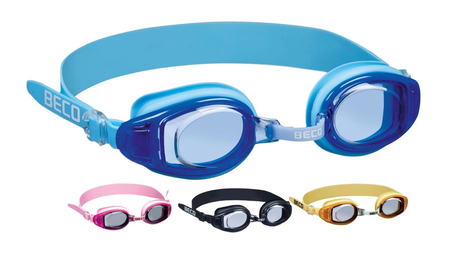 Vaikiški plaukimo akiniai BECO 9927, įvairių sp.