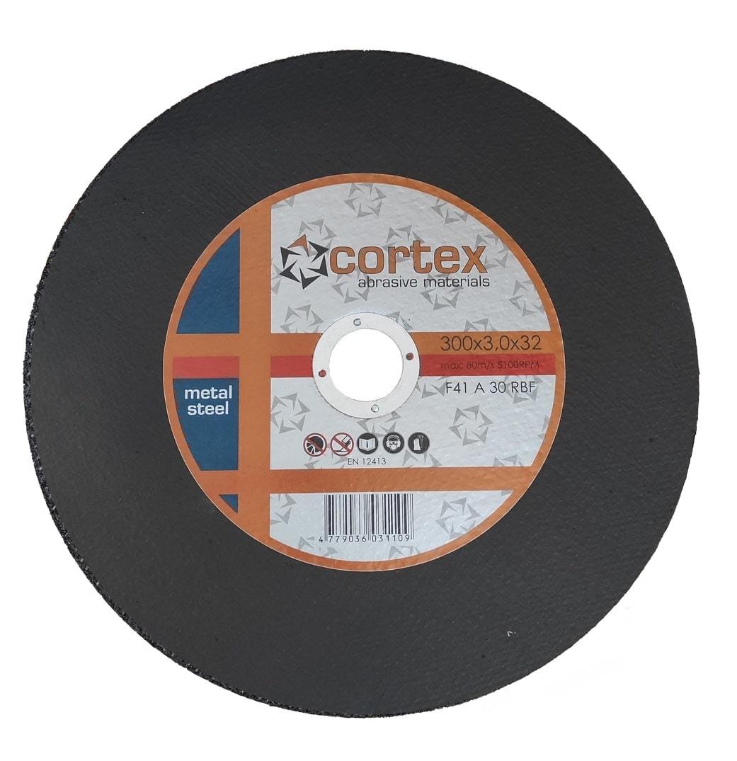 Metalo pjovimo diskas CORTEX, 300 x 3,0 x 32 mm, plienui
