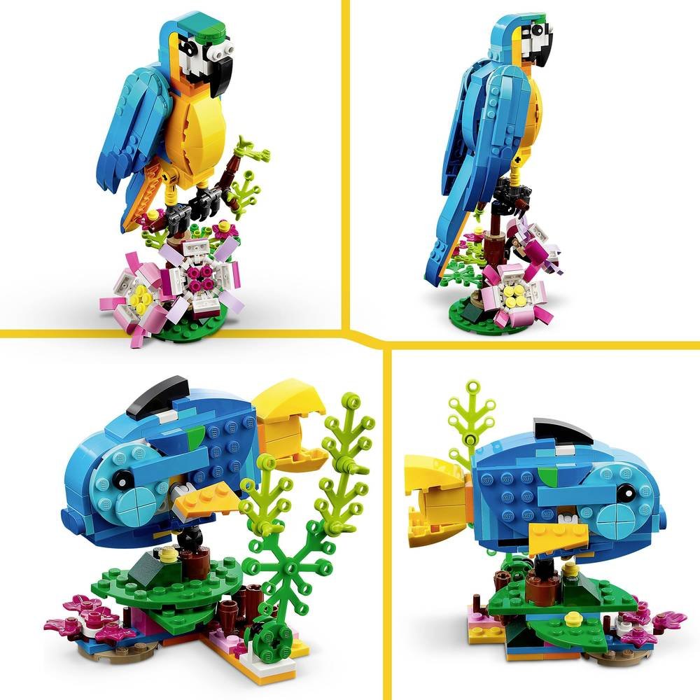 Konstruktorius LEGO Creator Exotic Parrot - 3