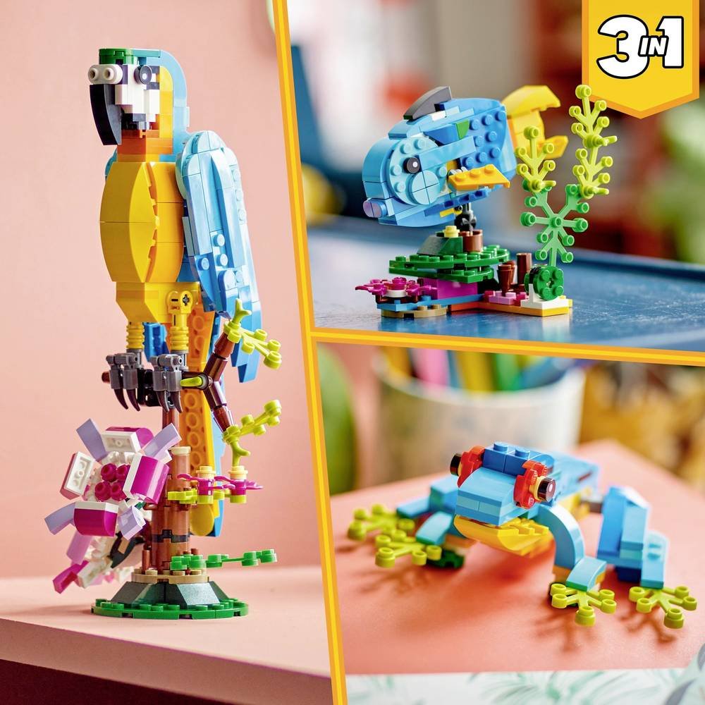 Konstruktorius LEGO Creator Exotic Parrot - 5