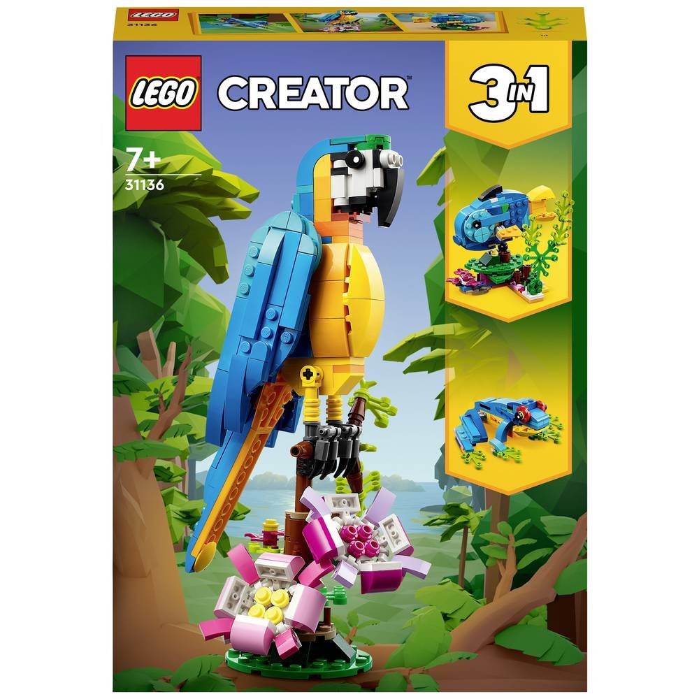 Konstruktorius LEGO Creator Exotic Parrot