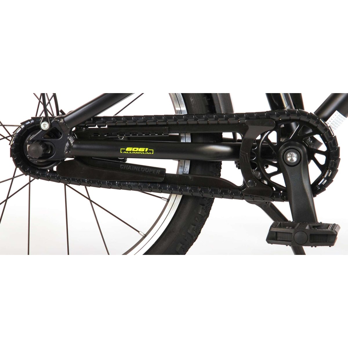 Vaikiškas dviratis VOLARE 18" Blaster (21874) juodas/žalias - 5
