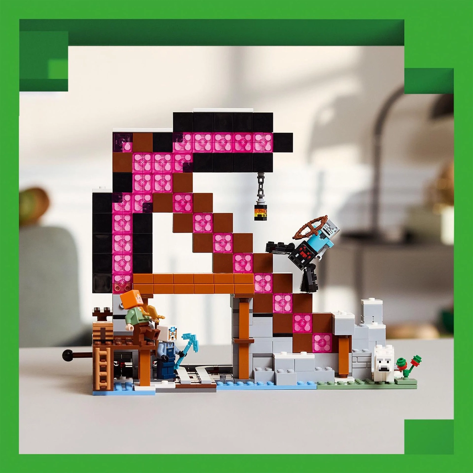 Konstruktorius LEGO Minecraft The Pickaxe Mine - 6