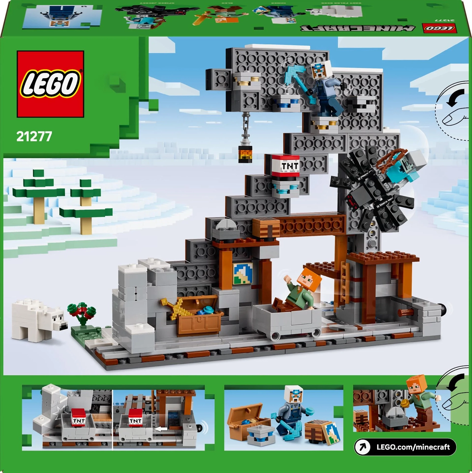 Konstruktorius LEGO Minecraft The Pickaxe Mine - 2