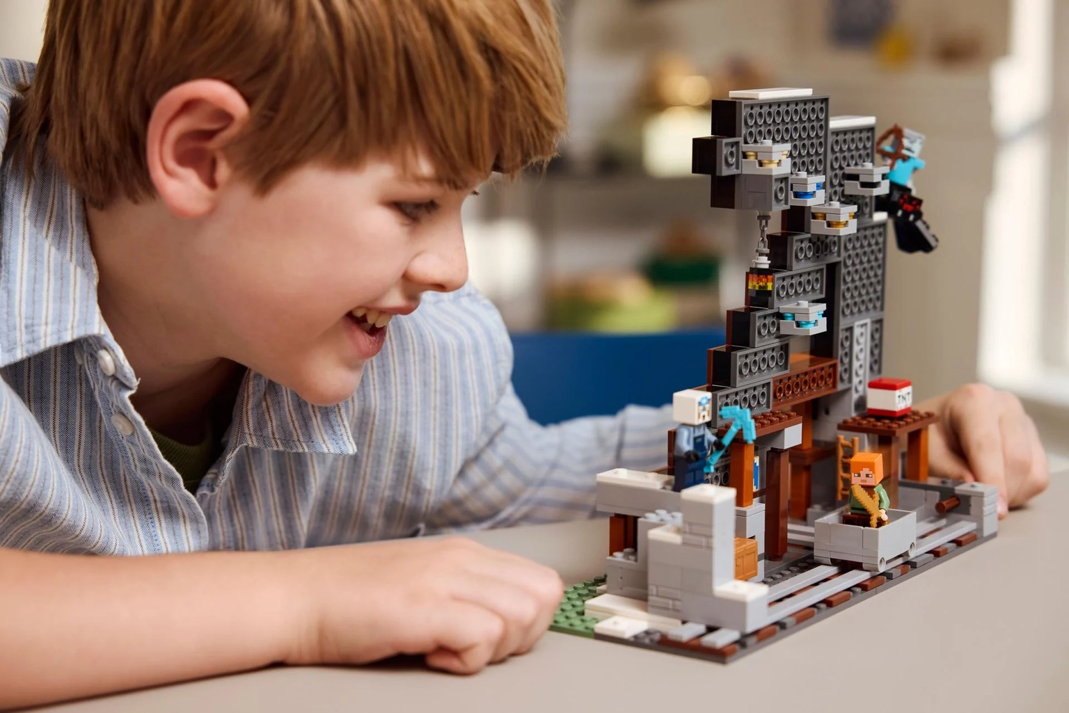 Konstruktorius LEGO Minecraft The Pickaxe Mine - 3