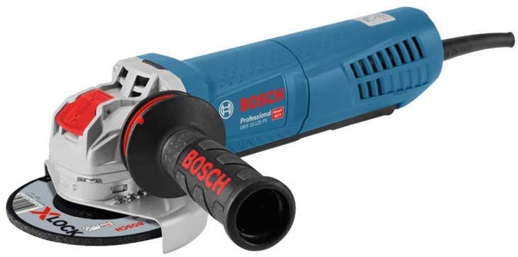Elektrinis kampinis šlifuoklis BOSCH PRO GWX 15-125 PS-0