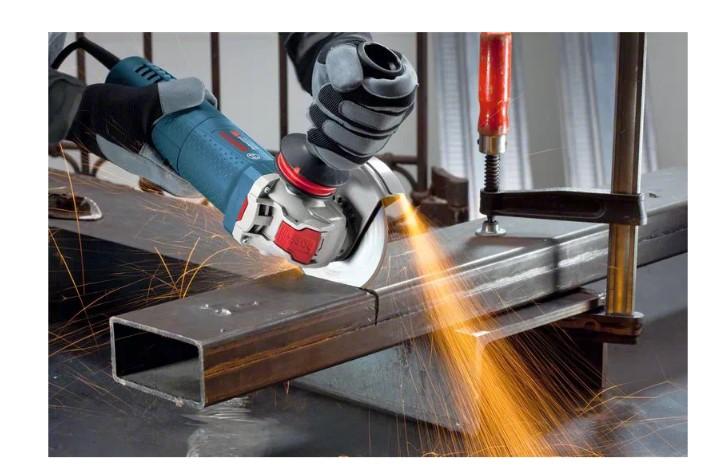 Elektrinis kampinis šlifuoklis BOSCH PRO GWX 15-125 PS - 3