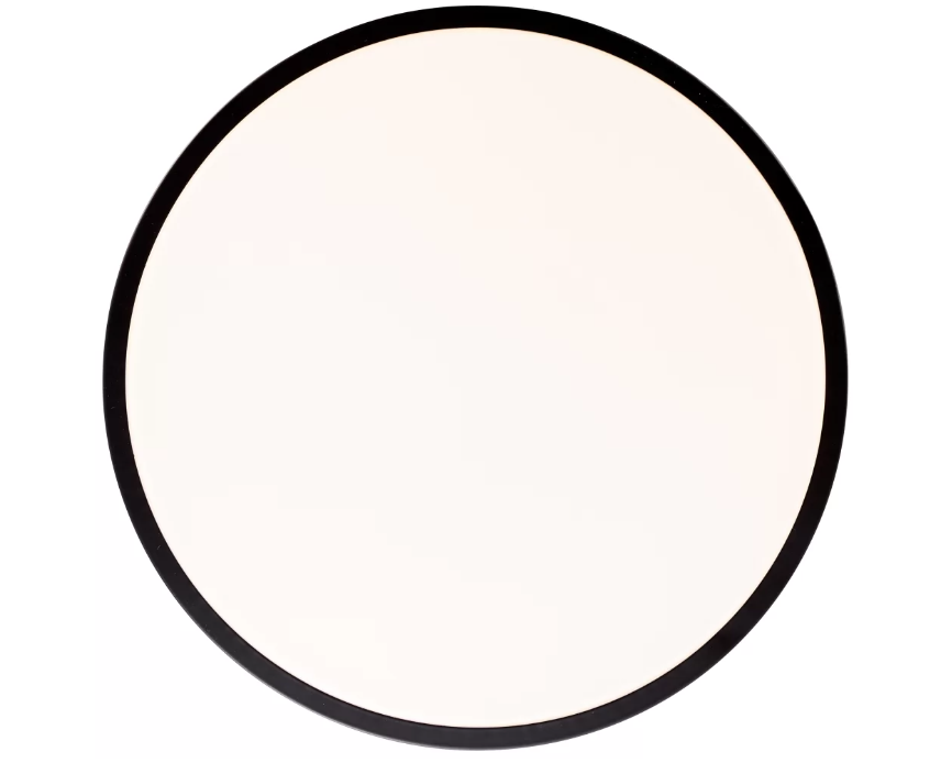 Lubinis LED šviestuvas BRILLIANT SLIMLINE, 24 W, 3000 K, 2400 lm, juodos sp, Ø 33 x 6,5 cm - 3