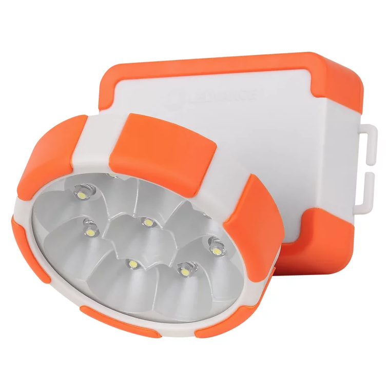 LED žibintas ant galvos LEDVANCE HEADLAMP, 1,5W, 100lm, 6500K, įkraunamas, USB, 1200mAh 2h - 3