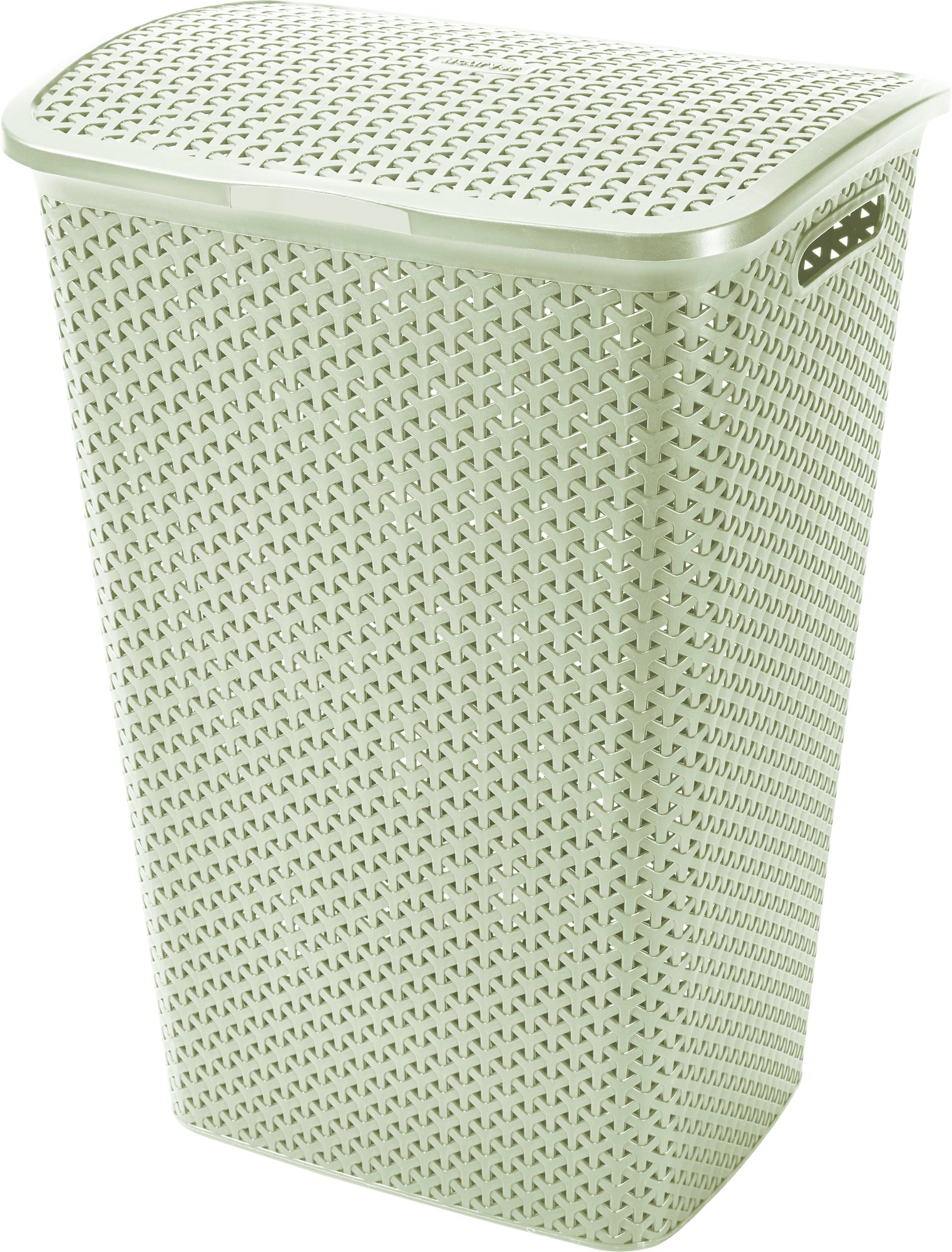 Plastikinė skalbinių dėžė CURVER MY STYLE, pieno sp., 60 x 43 x 33 cm, 55 L