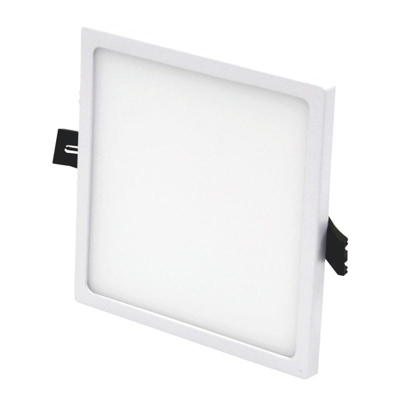 Įleidžiama LED panelė TOPE Split, 16 W, 1168 lm, 4000K, IP44, baltos sp., kvadrato f. - 2