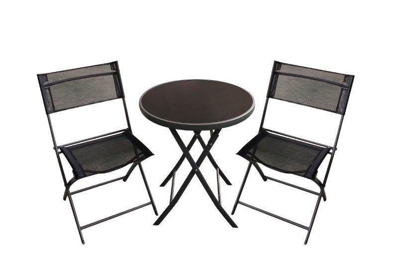 Stalo ir dvejų kėdžių rinkinys