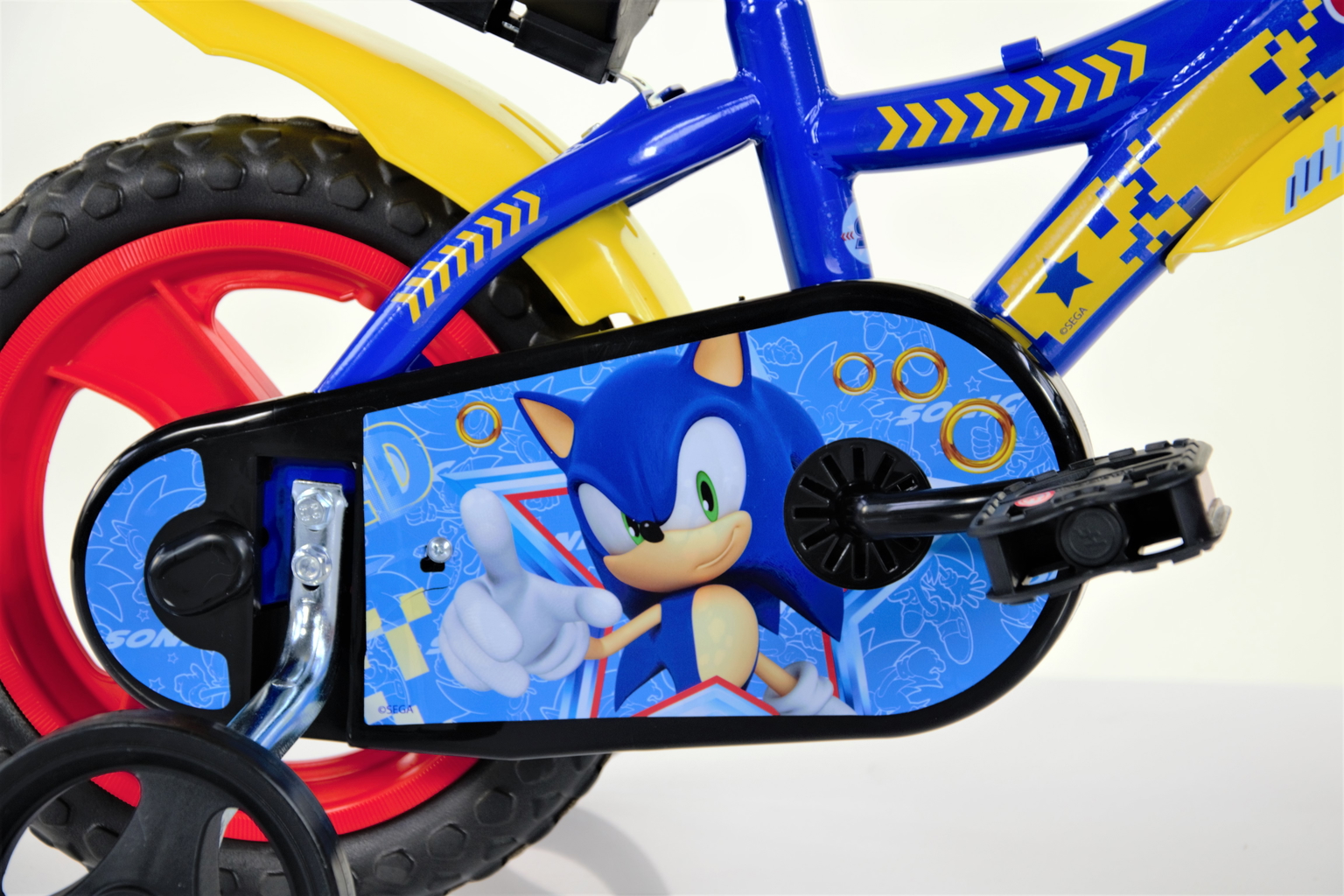 Vaikiškas dviratis Dino Bikes Sonic, 12'', mėlynas - 4