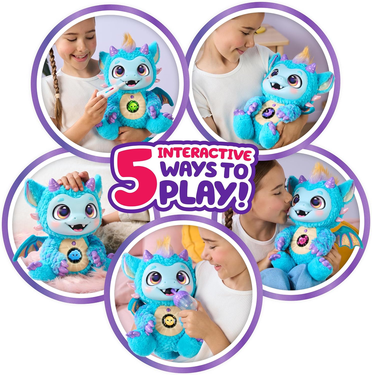 Interaktyvus pliušinis žaislas LITTLE LIVE PETS My Dream Dragon-1