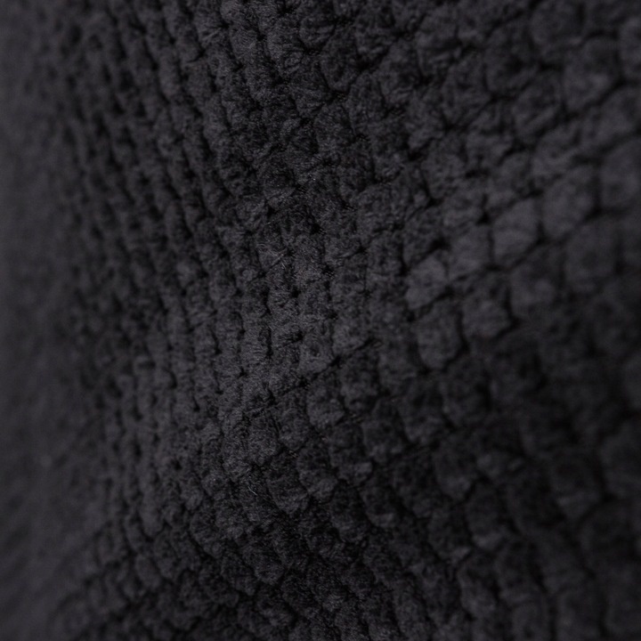 Sėdmaišis su pufu Mega Dot Velour XXL, 100x130 cm, juodas - 3