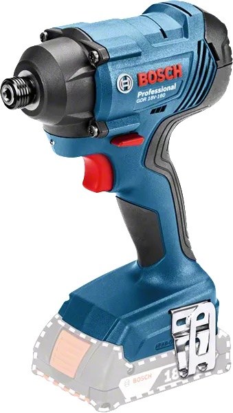 Akumuliatorinis smūginis suktuvas BOSCH PRO GDR 18V-160 solo (be akum., su L-BOXX) - 2