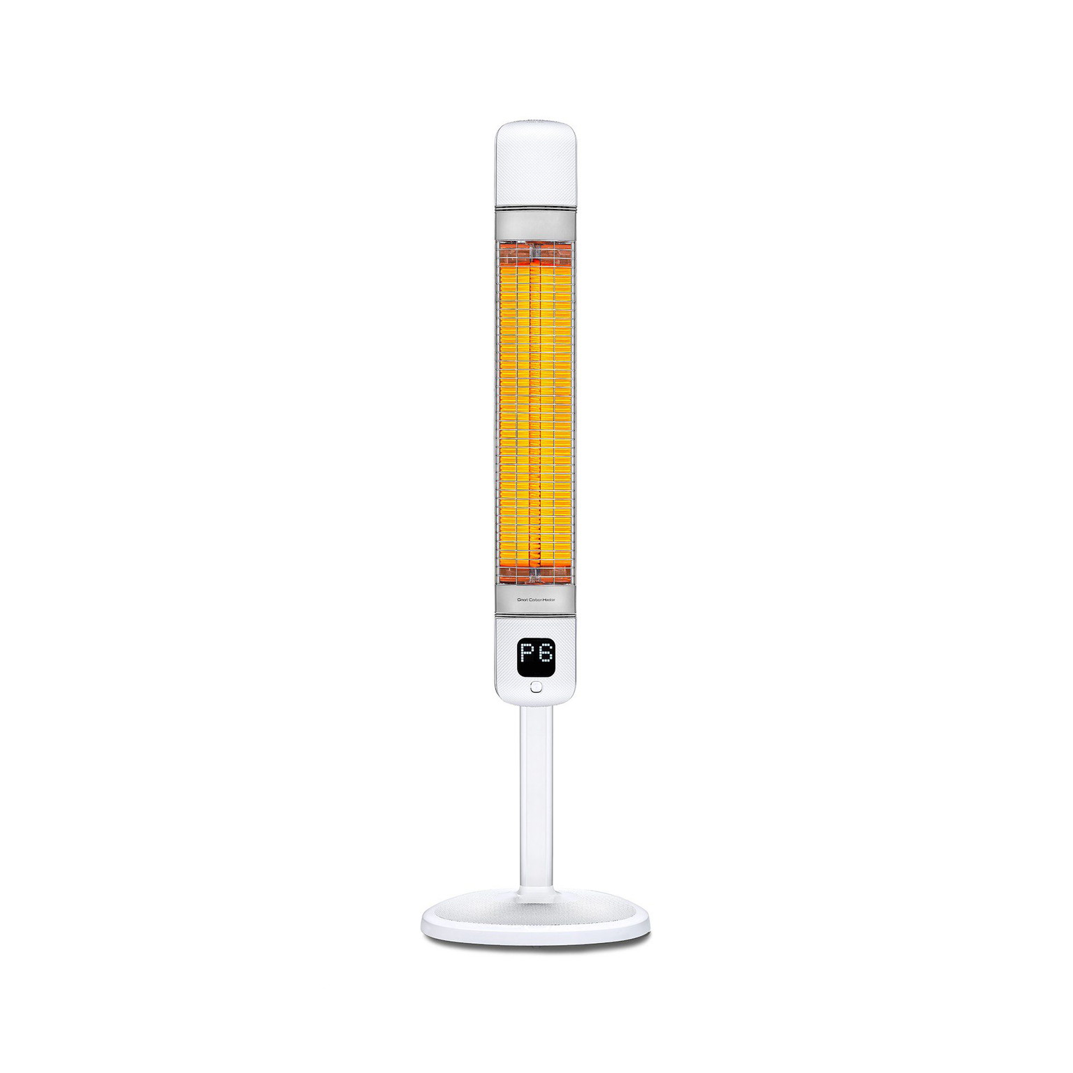 Infraraudonųjų spindulių šildytuvas “Mila” 2500W, baltas-0
