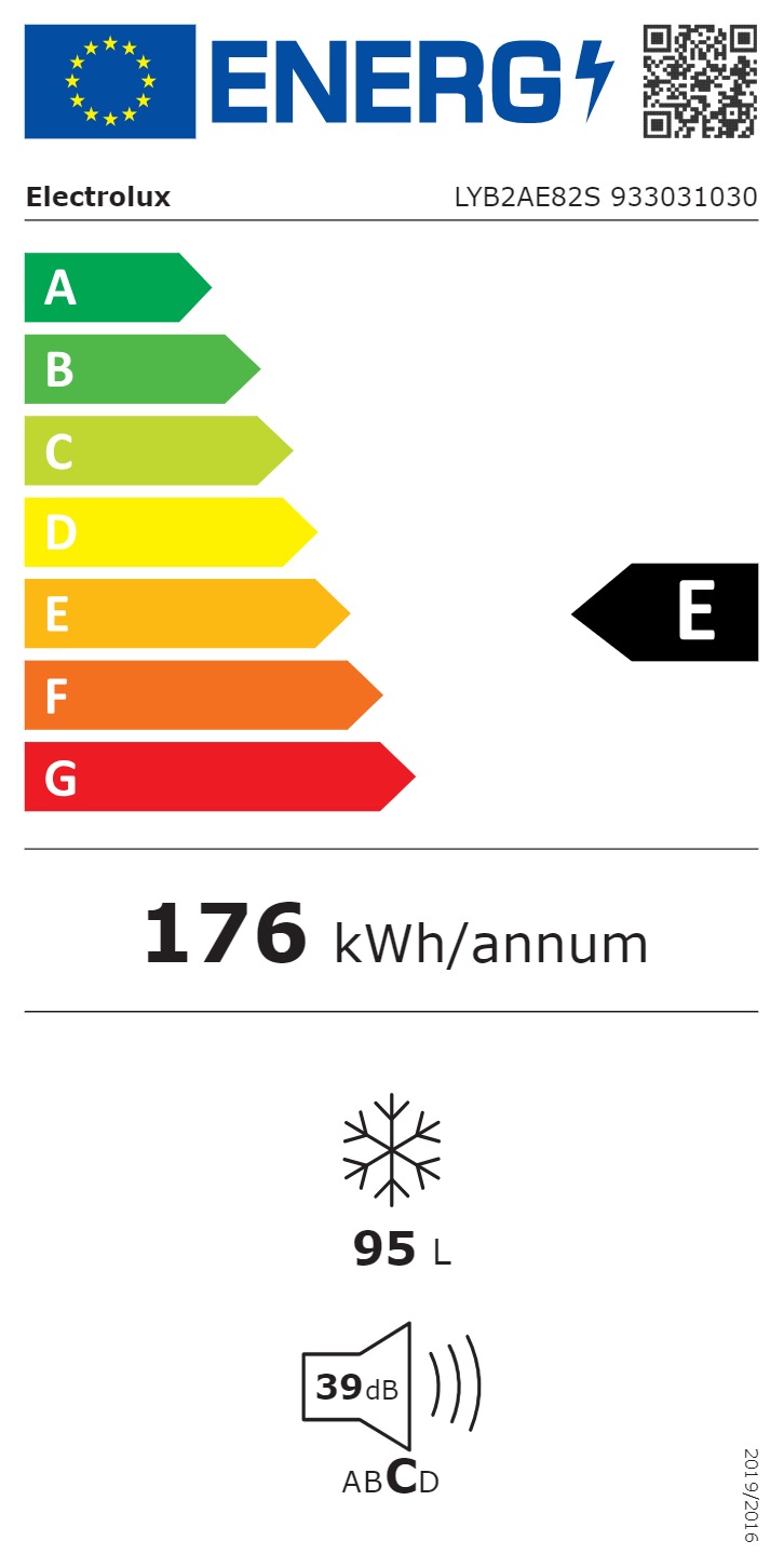 Įmontuojamas šaldiklis Electrolux LYB2AE82S - 5