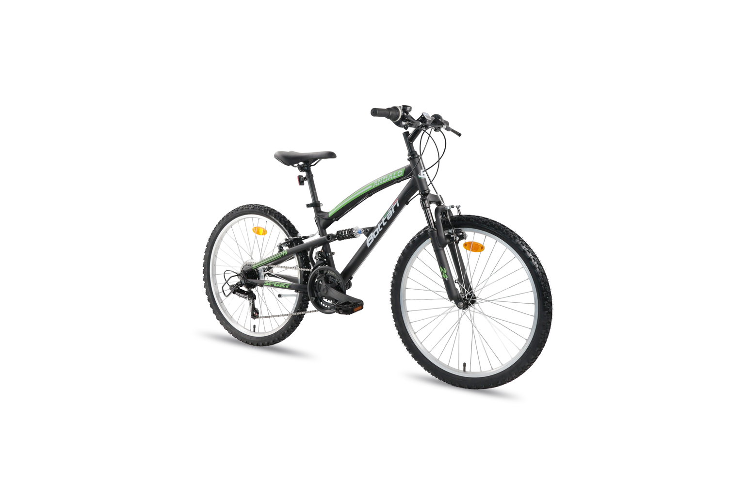 Kalnų dviratis Bottari ANDALO, 24", juodas - 8