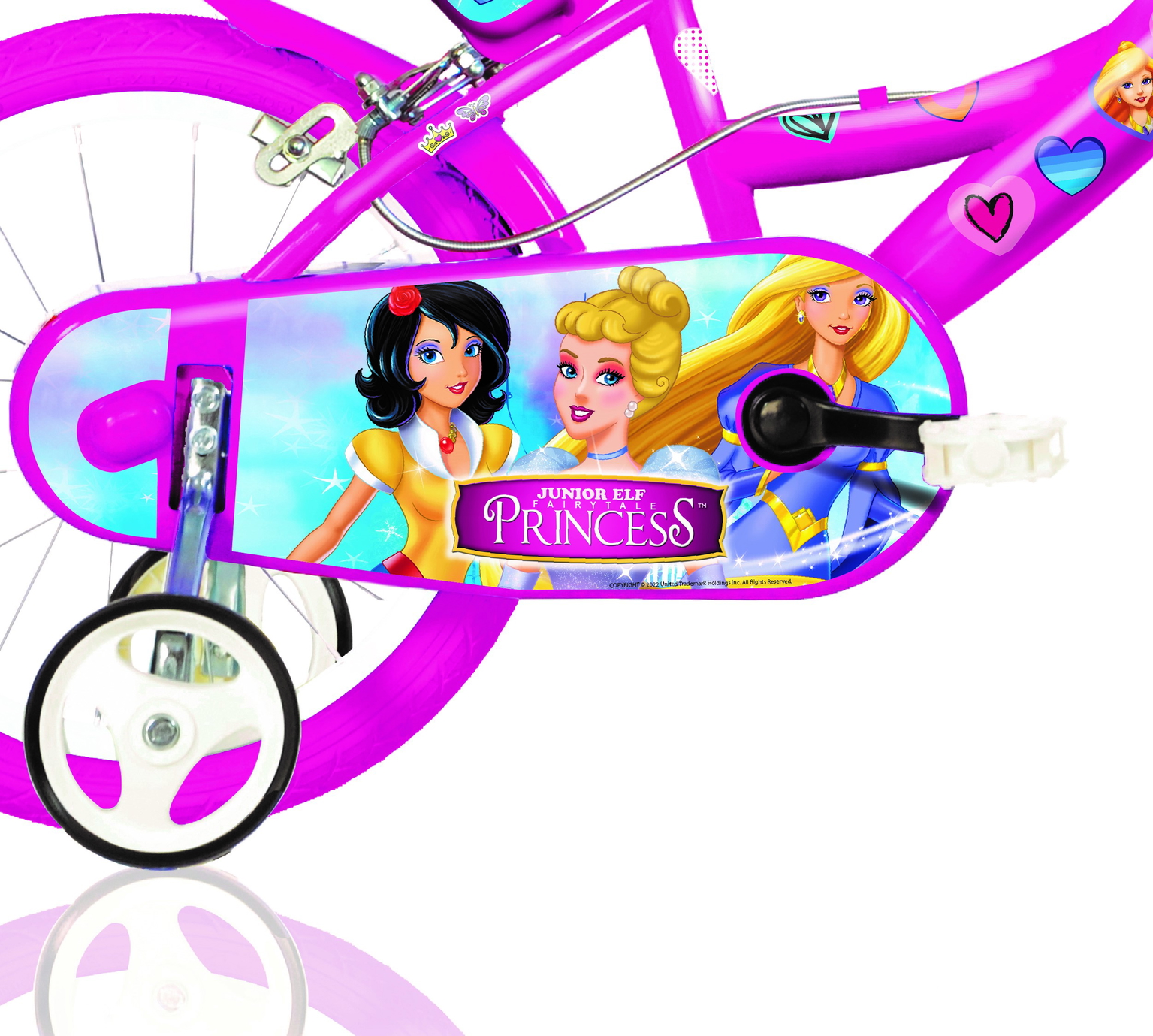 Vaikiškas dviratis Dino Bikes PRINCESS, 16″ - 4