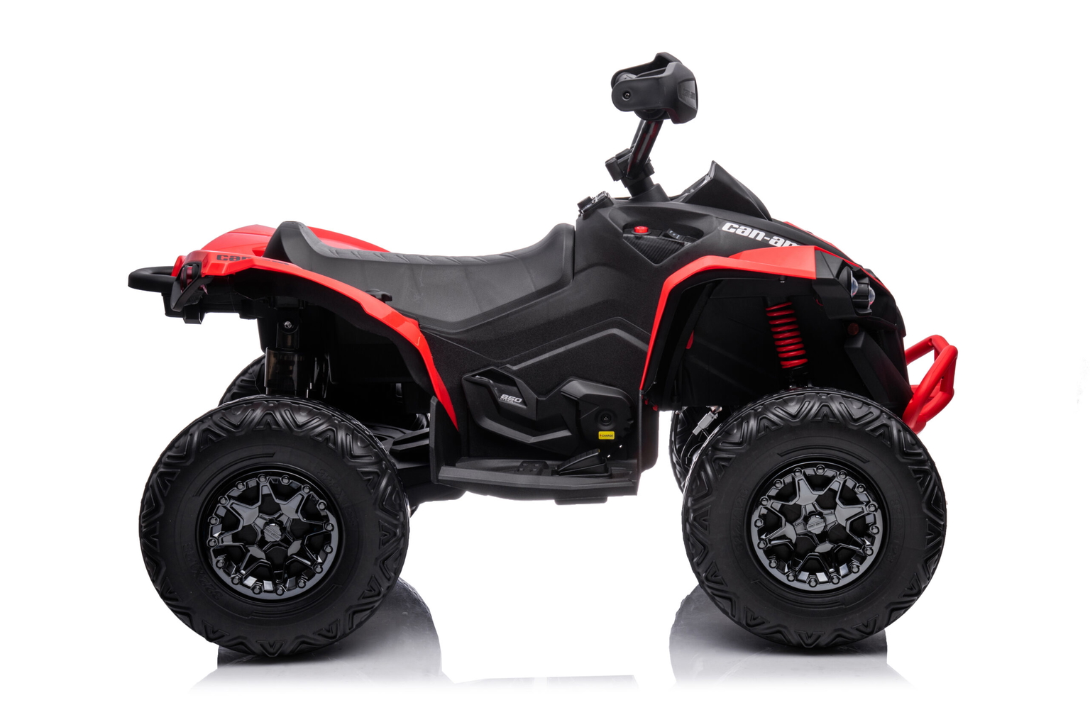 Vaikiškas elektrinis keturratis CAN-AM, raudonas - 6
