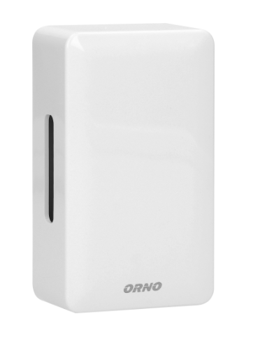 Laidinis durų skambutis ORNO 2 tonų, 80dB, IP20, baltos sp.-0