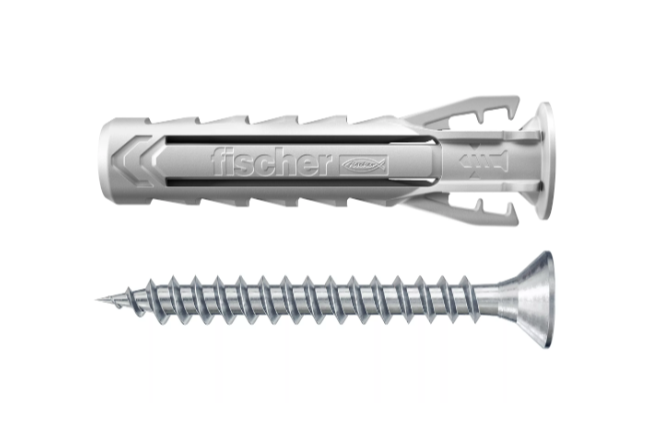 Kaiščiai su varžtais Fischer SX Plus S, 5x25 mm, 20 vnt.-1