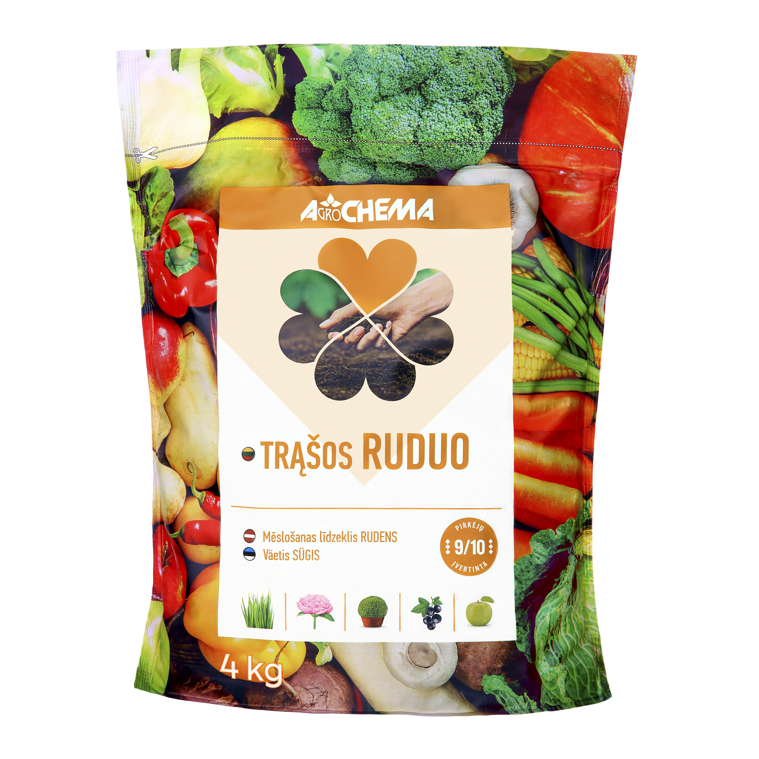 Trąšos RUDUO, 4 kg