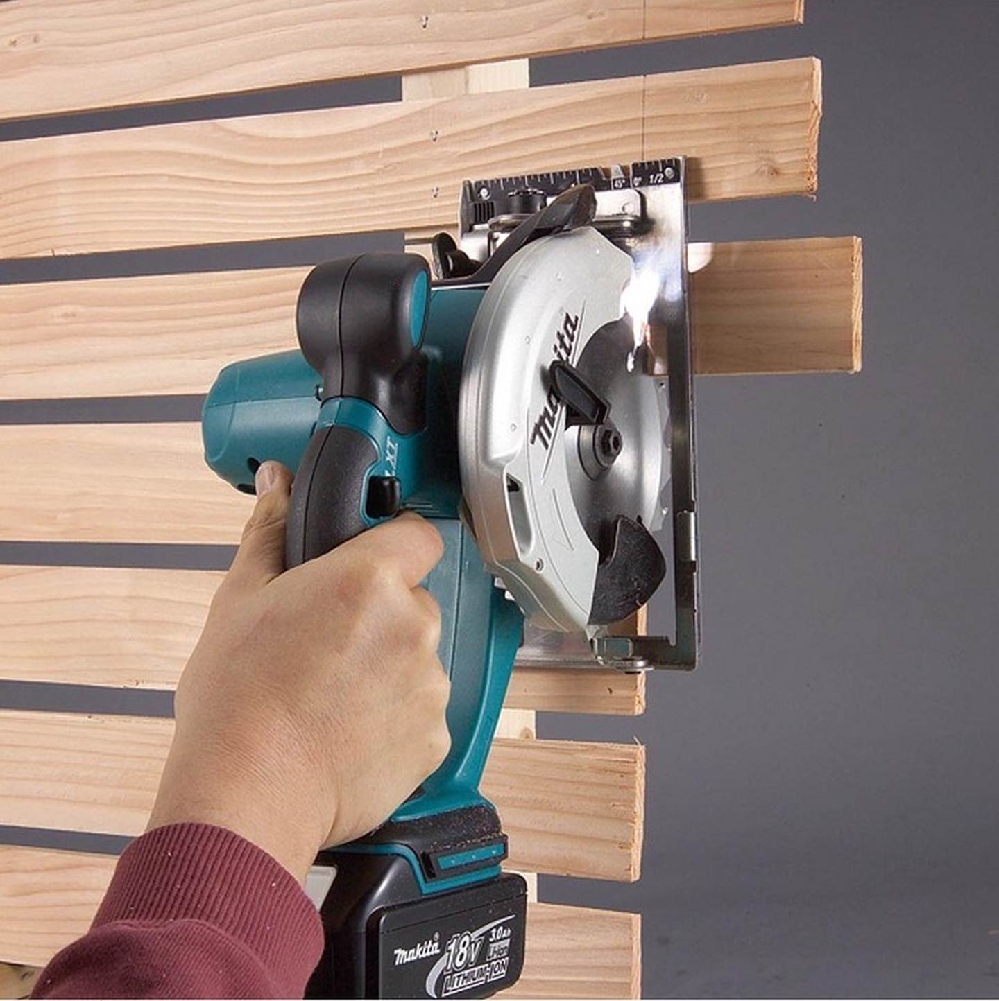 Akumuliatorinis diskinis pjūklas MAKITA DSS501Z, 18 V, 136 x 20 mm, be akumuliatoriaus - 3