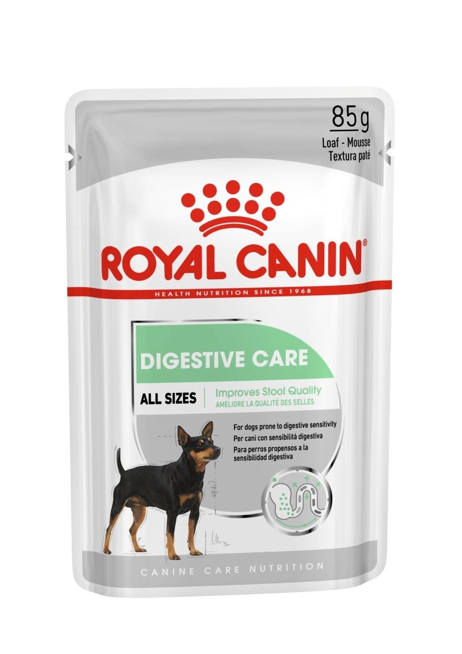 Konservuotas šunų ėdalas ROYAL CANIN DIG CARE LOAF, 85 g, 12 vnt.