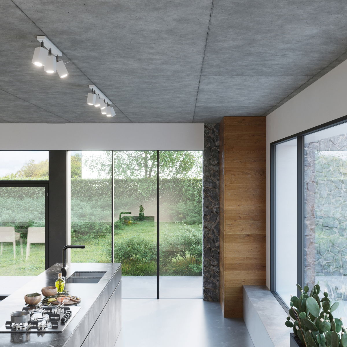 Kryptinis šviestuvas SOLLUX MERIDA 4L baltas - 7