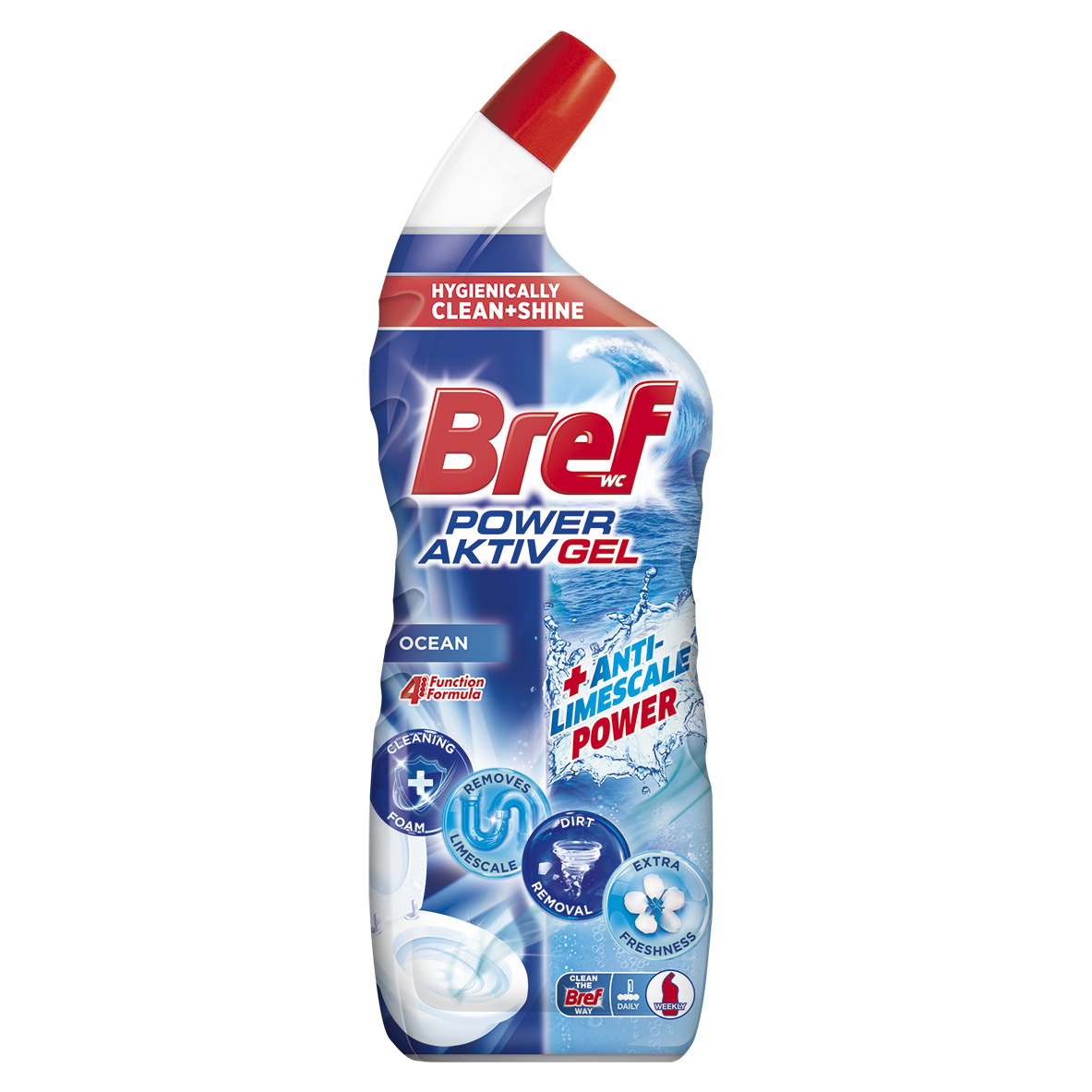 WC valiklis BREF Power Active Fresh Mist, 700 ml-0